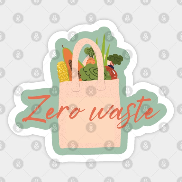 Zero Waste Sticker by High Altitude